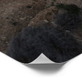 PCH上カスタムのR35日産GT-R ポスター (角)