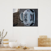 PCH上カスタムのR35日産GT-R ポスター (キッチン)