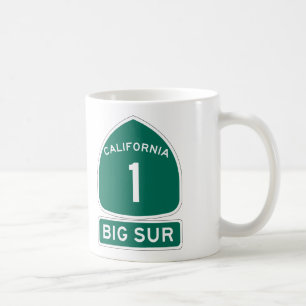 PCH -カリフォルニアのハイウェー1 - Surの大きいマグ コーヒーマグカップ