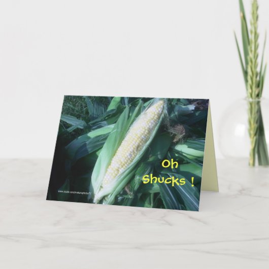 Pch&CrCornyの遅れて誕生日か引き起こります カード (正面)