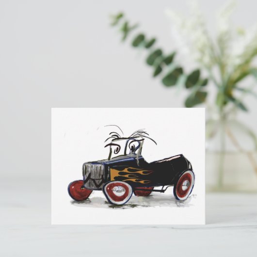 PCHotRod02 ポストカード (スタンド正面)