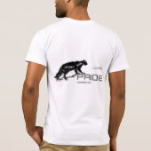 pchsのシール tシャツ (裏面)