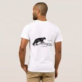 pchsのシール tシャツ (裏面フル)