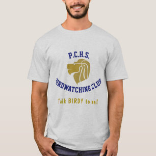 PCHSの野鳥観察のワイシャツ Tシャツ