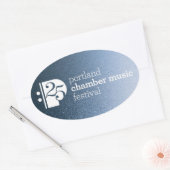 PCMF 25th Anniversaryスタンプ 楕円形シール (封筒)