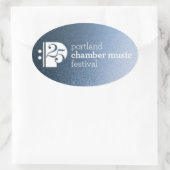 PCMF 25th Anniversaryスタンプ 楕円形シール (バッグ)