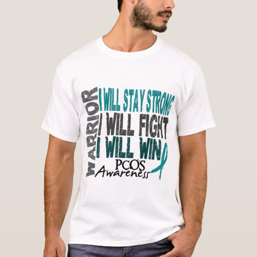 PCOSの戦士 Tシャツ (正面)