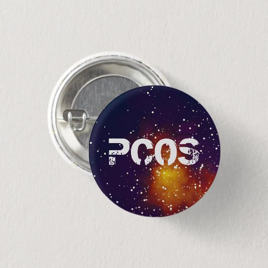 PCOSカスタマイズ可能な銀河系ID 缶バッジ (正面&裏面)
