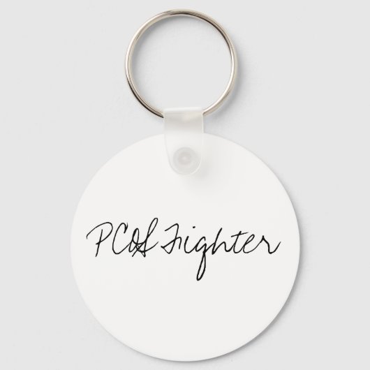 PCOSファイター キーホルダー (正面)
