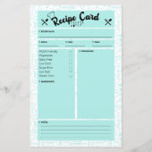 PCOSフレンドリーレシピカード (裏面)