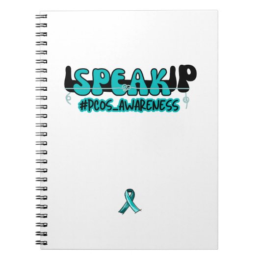 PCOS話多嚢胞性卵巣症候群認識度 ノートブック (正面)