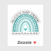 PCOS認識度多嚢胞性卵巣症候群認識度 シール (シート)