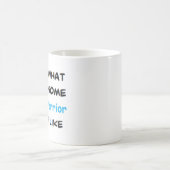 pcos warrior 素晴らし、 コーヒーマグカップ (中央)