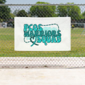 PCOS WARRIORS SQUAD POLYCYSTIC Ovary症候群 横断幕 (インサイチュ)