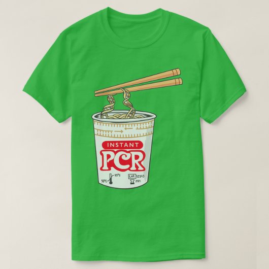 PCR麺 Tシャツ (デザイン正面)