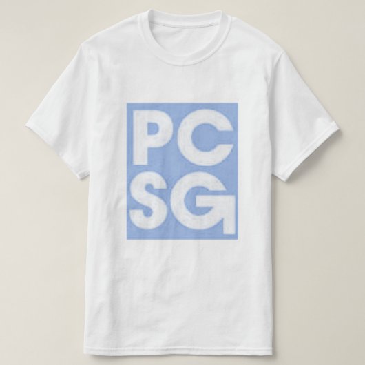 PCSG plan Tシャツ (デザイン正面)