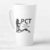 PCT – 太平洋クレストのトレイル カフェラテマグ (左アングル)