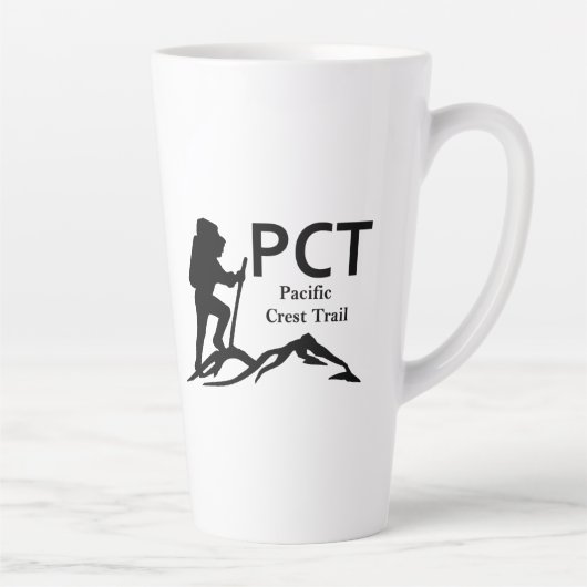 PCT – 太平洋クレストのトレイル カフェラテマグ (右)