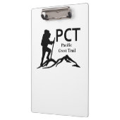 PCT – 太平洋クレストのトレイル クリップボード (左)