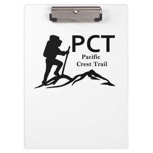 PCT – 太平洋クレストのトレイル クリップボード (正面)