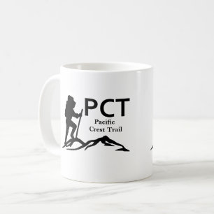 PCT – 太平洋クレストのトレイル コーヒーマグカップ