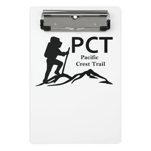 PCT – 太平洋クレストのトレイル ミニクリップボード (正面)