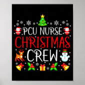 Pcu Nurse Christmas Crew Matching Xmas  ポスター (正面)