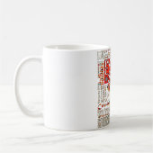 PCZ – パナマ運河ゾーンの場所とモラデザイン コーヒーマグカップ (左)