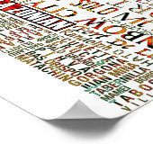 PCZ – パナマ運河ゾーンの場所とモラデザイン ポスター (角)