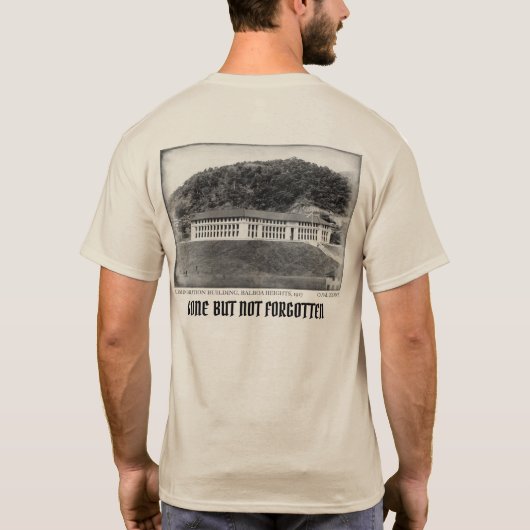 PCZ、管理建物 Tシャツ (裏面)