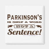 PDは単語Brownのみ マグネット (正面)