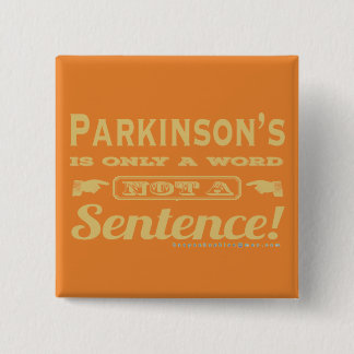 PDはWord金ゴールド 缶バッジ