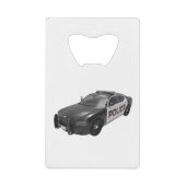 PD警察アカデミー卒業生の車 クレジットカード栓抜き (正面)