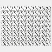 PD警察法執行アカデミーの学位授与式 フリースブランケット (正面(横))