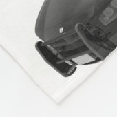 PD警察法執行アカデミーグラードカー フリースブランケット (角)