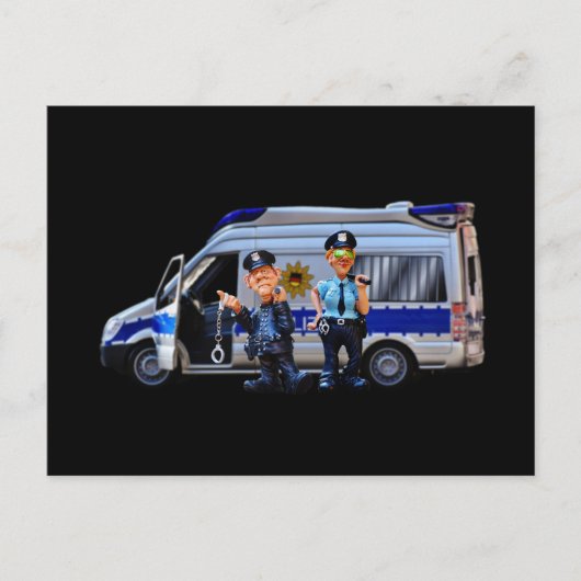 PD警察法執行アカデミーグラードライツカフ ポストカード (正面)