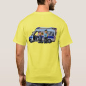 PD警察法執行アカデミーグラードライツカフ Tシャツ (裏面)