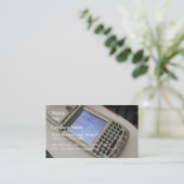 Pda Handheldsの携帯電話のやし 名刺 (スタンド正面)