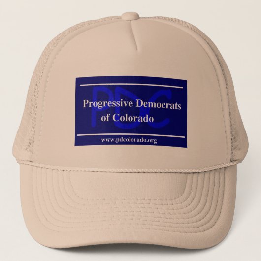 PDCのトラック運転手の帽子 キャップ (正面)