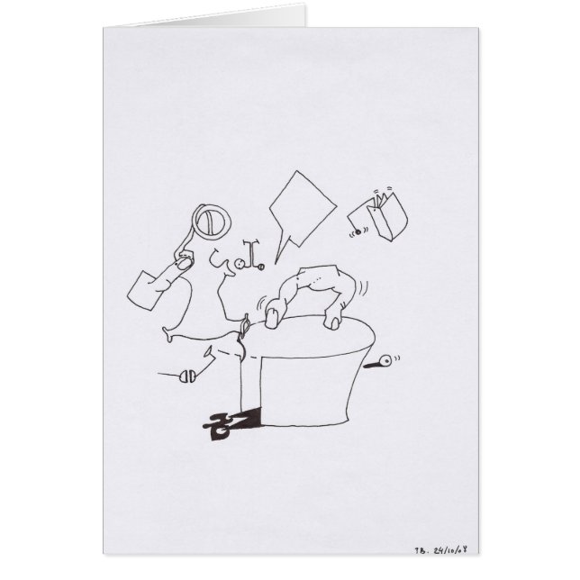 PDD小さな弱いスケッチ超現実的踊り指 (正面)