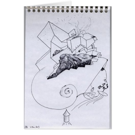 PDD小弱スケッチ超現実主義奇数カード (正面)