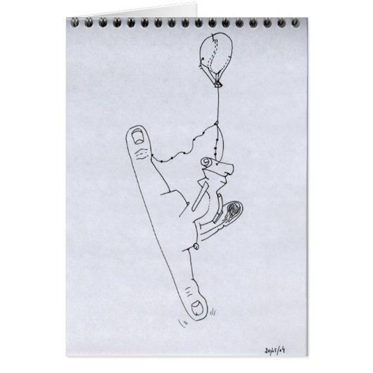 PDD 14小さな弱いスケッチ超現実主義の大きなギャップC (正面)