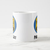 PDJジャンボマグ(丸いロゴ) ジャンボコーヒーマグカップ (正面)