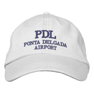 PDLポンタデルガダエアポート 刺繍入りキャップ