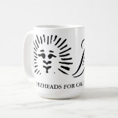 PDOJ at the ビーチin CA 2012 コーヒーマグカップ (正面左)