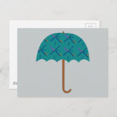 PDXエアポートカーペットアンブレラ ポストカード (正面/裏面)