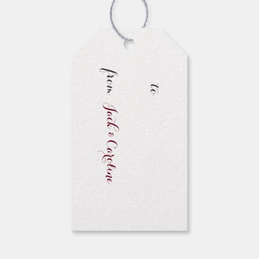 PDXエアポートカーペット ギフトタグ (裏面)