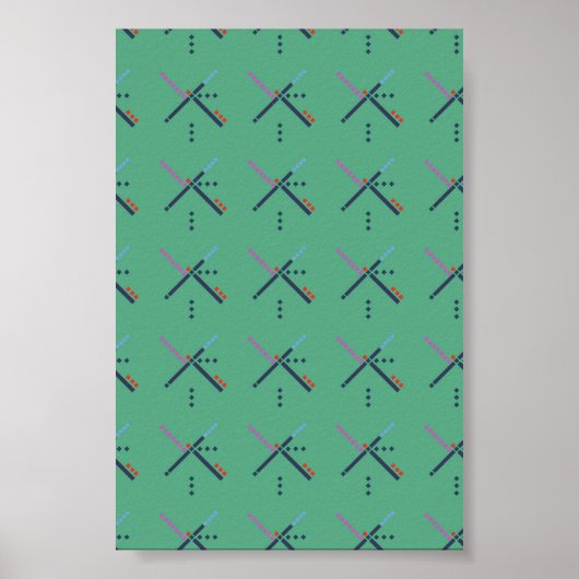 PDXエアポートカーペット ポスター (正面)