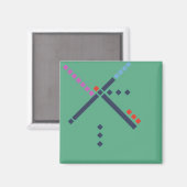 PDXエアポートカーペット マグネット (正面/裏面)