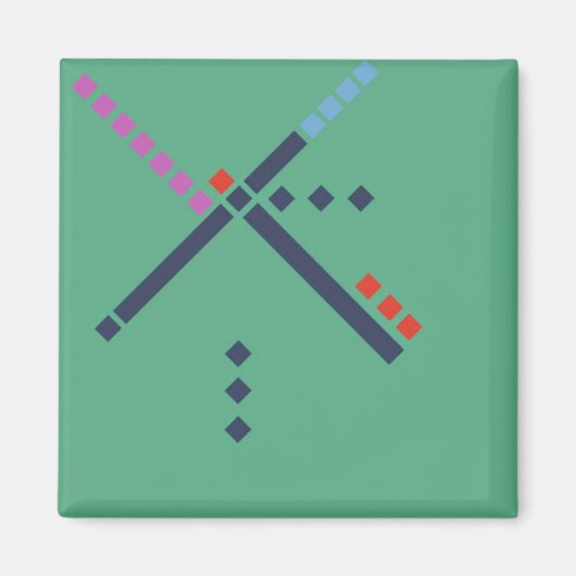 PDXエアポートカーペット マグネット (正面)